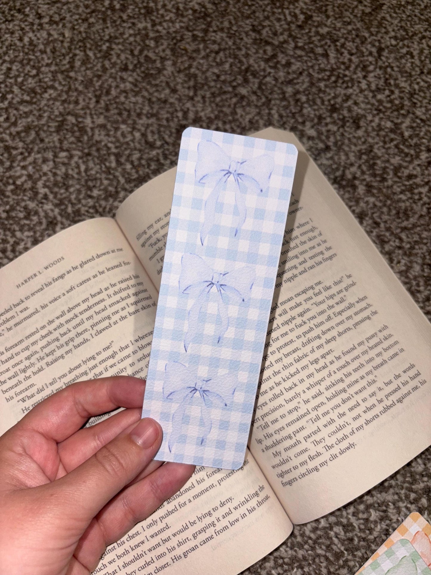 Pastel Bow Bookmarks