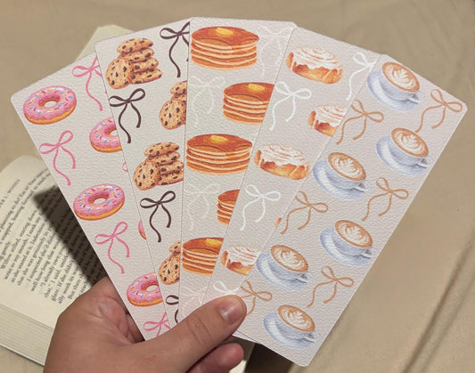 Cute Foodie Bookmarks